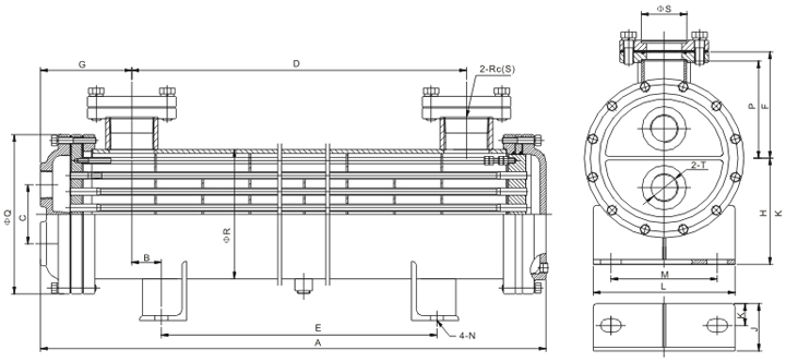 Water-cooled Heat Exchanger of FC(Y) Series(图4)